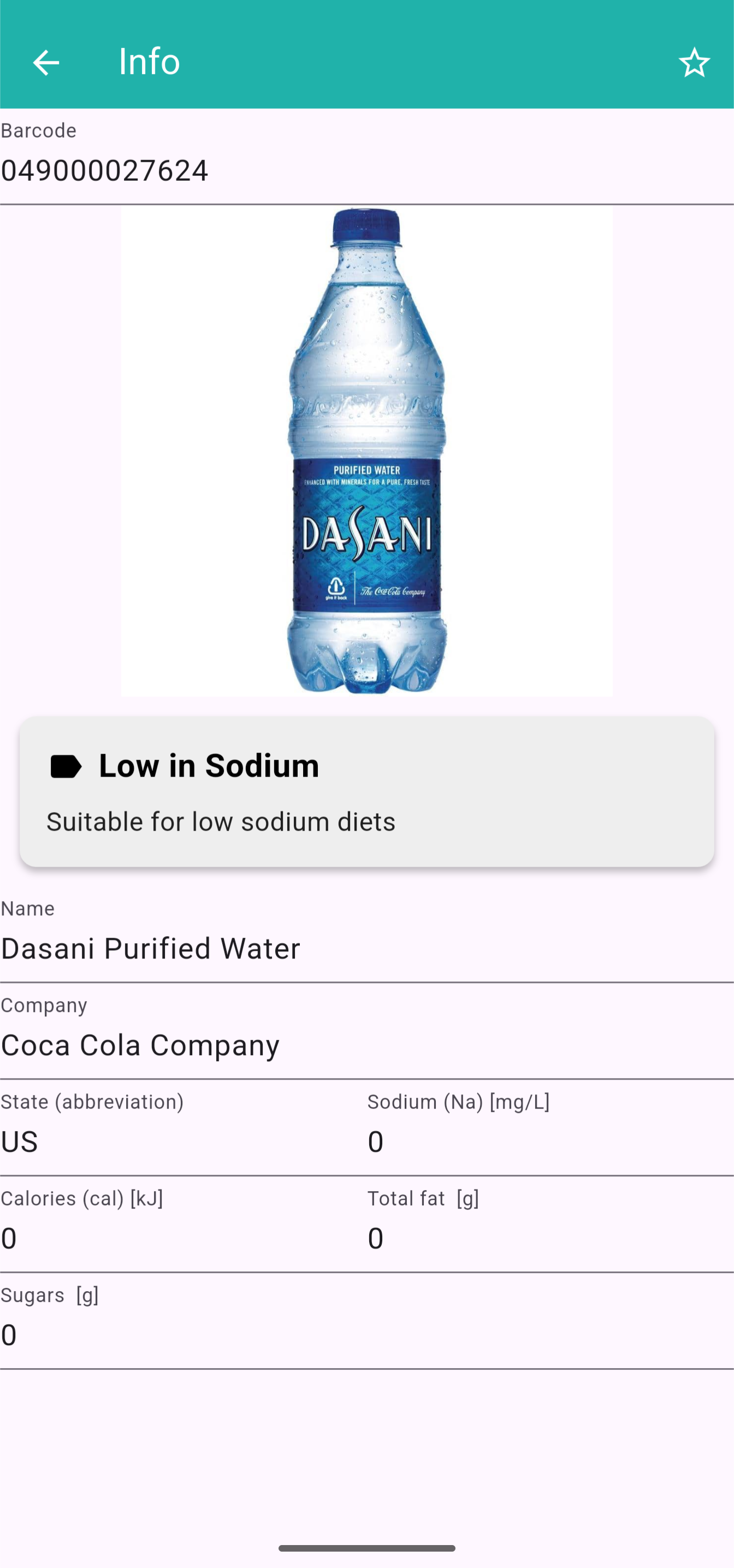 Elsod Info Screenshot